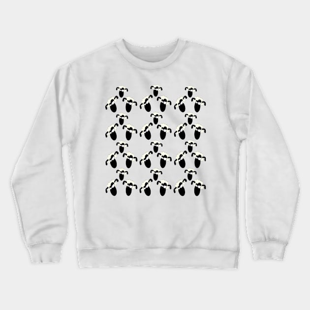 Sheep Crewneck Sweatshirt by ananalsamma